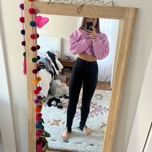 Weworewhat black jeans